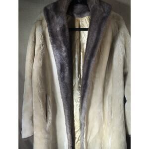 Vintage Coat princeton's Olegro Silk Size XL fur